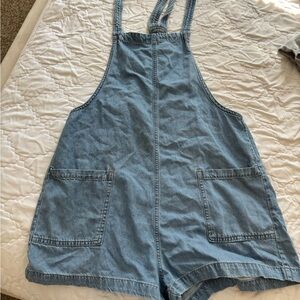 Denim Overall Dress
